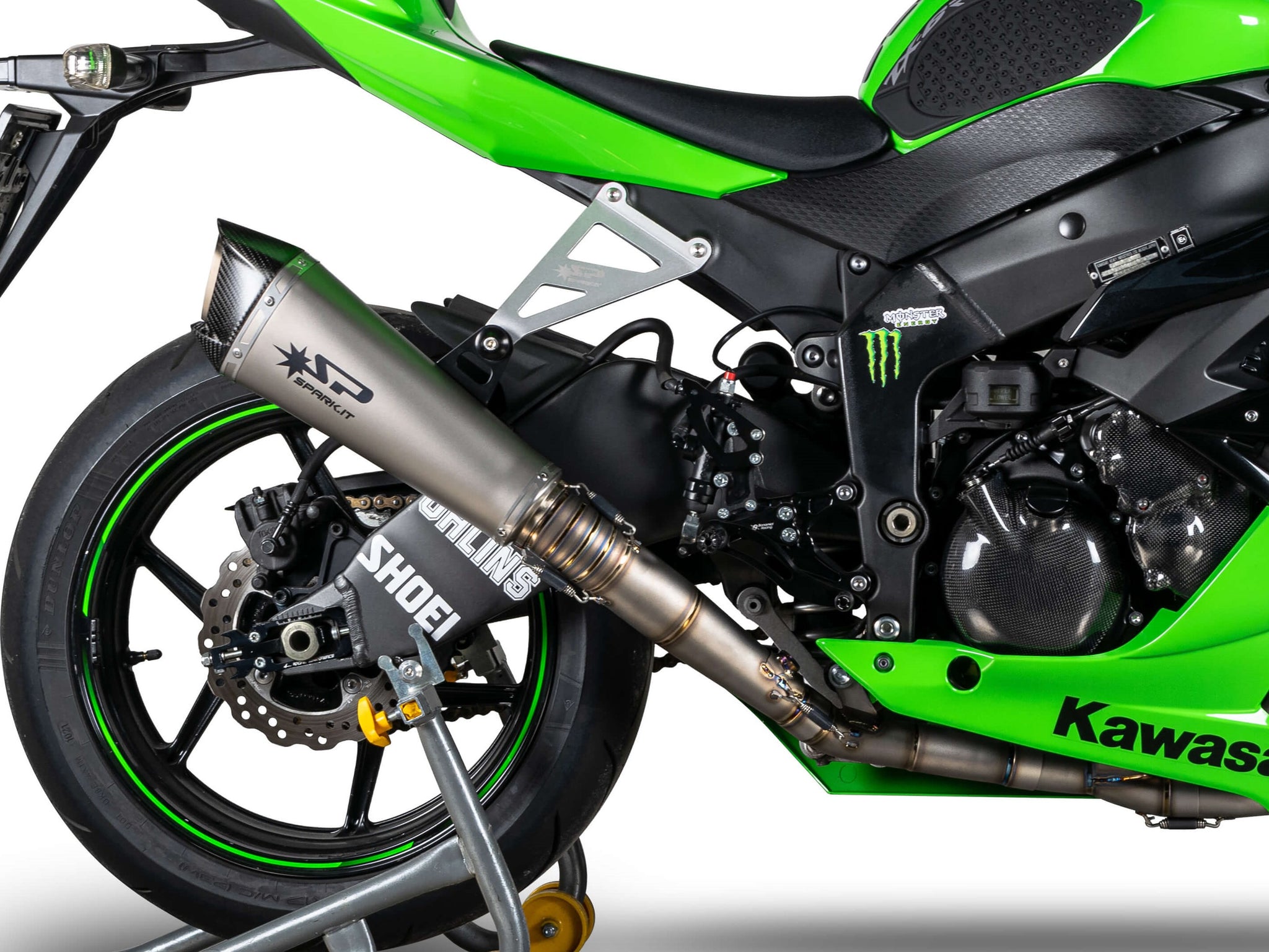 SPARK Kawasaki ZX-6R Full Titanium Exhaust System (racing