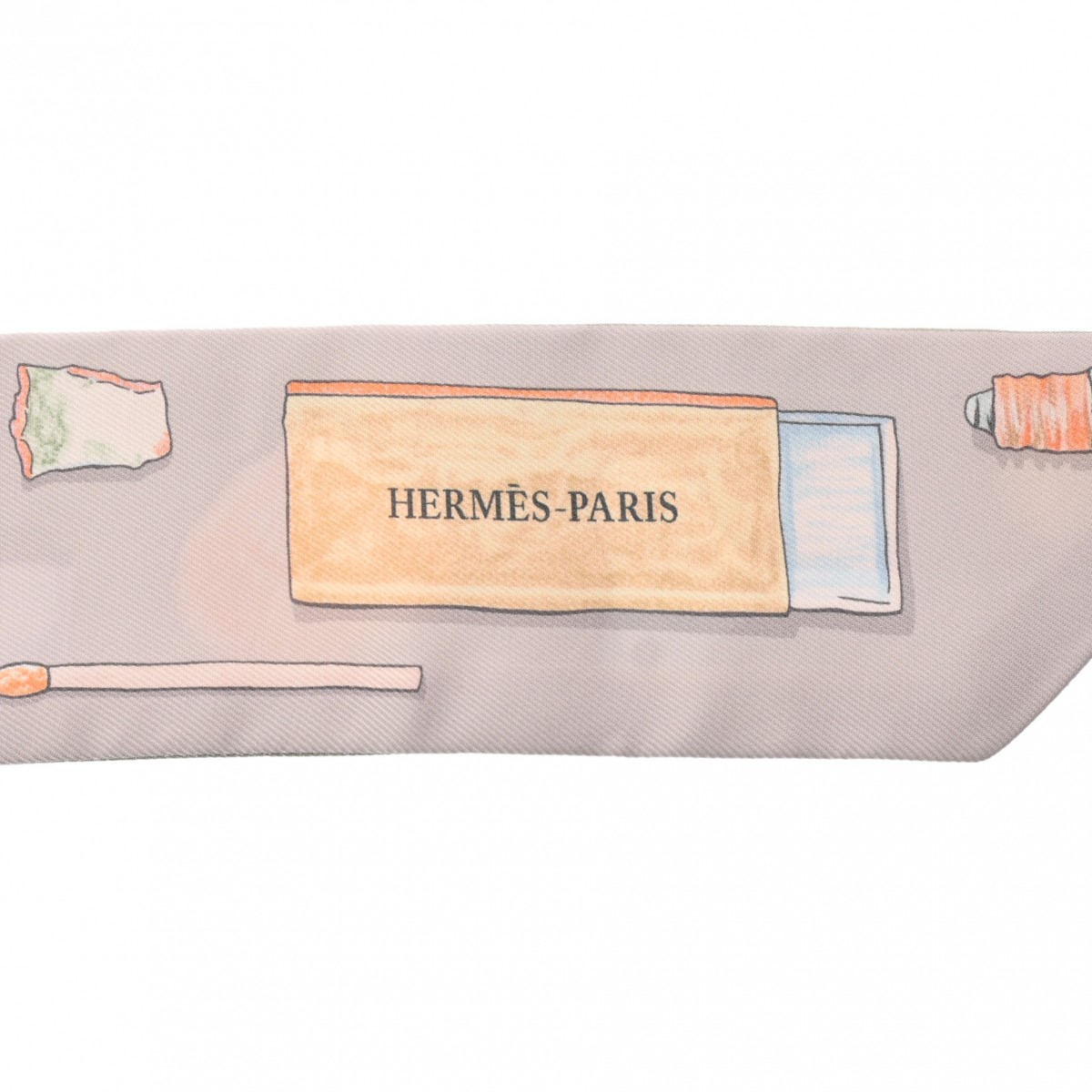 エルメス ツイリー IN THE POCKET マルチカラー 062340S シルク100
