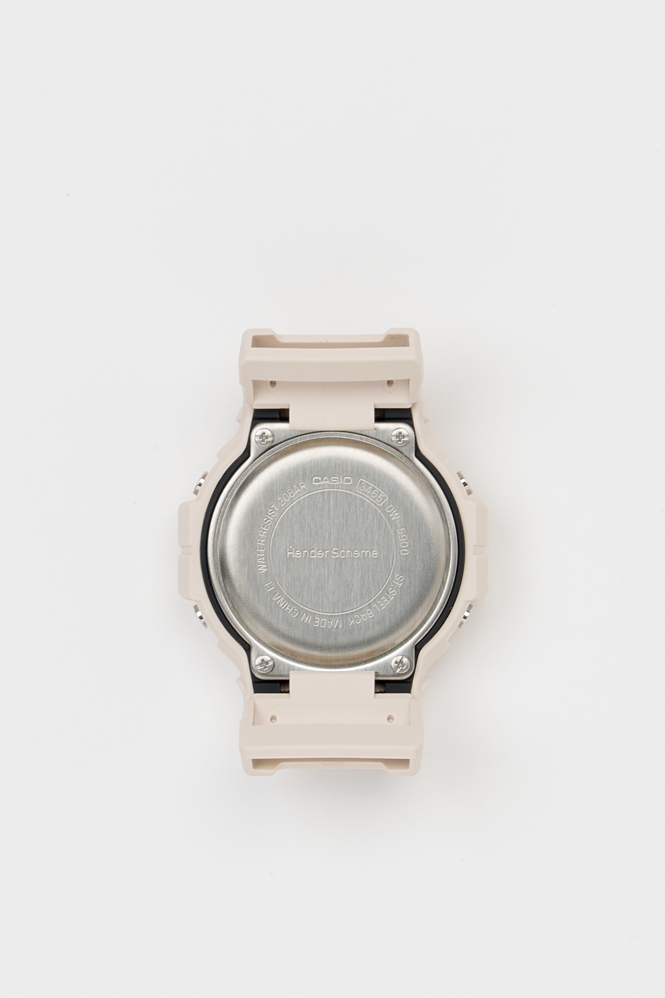 エンダースキーマ × Gショック第4弾、「DW-5900」をベースに製作 文字