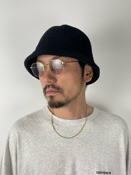 COOTIE / Knit Crusher Hat -Black-