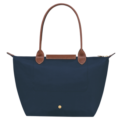 Le Pliage Original M Tote bag Navy - Recycled canvas | Longchamp US