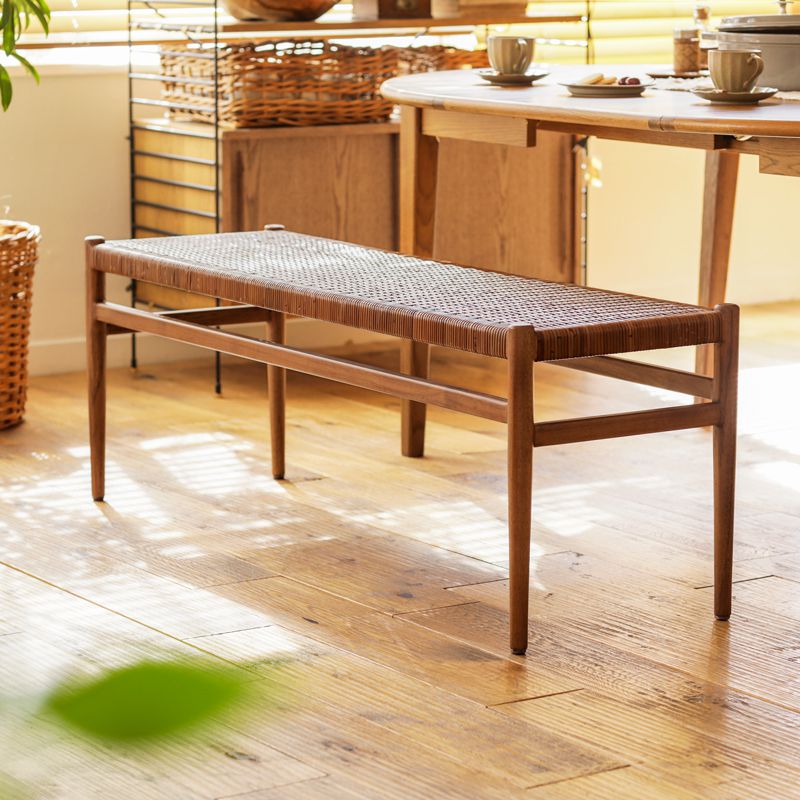 ダイニングベンチ WICKER／BR ｜家具・インテリア通販 Re:CENO(リセノ)