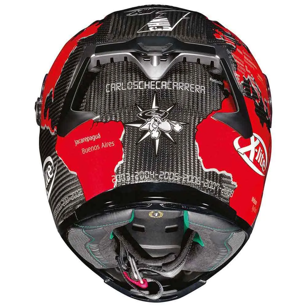 X-lite X-803 Ultra Carbon Replica Carlos Checa full face helmet