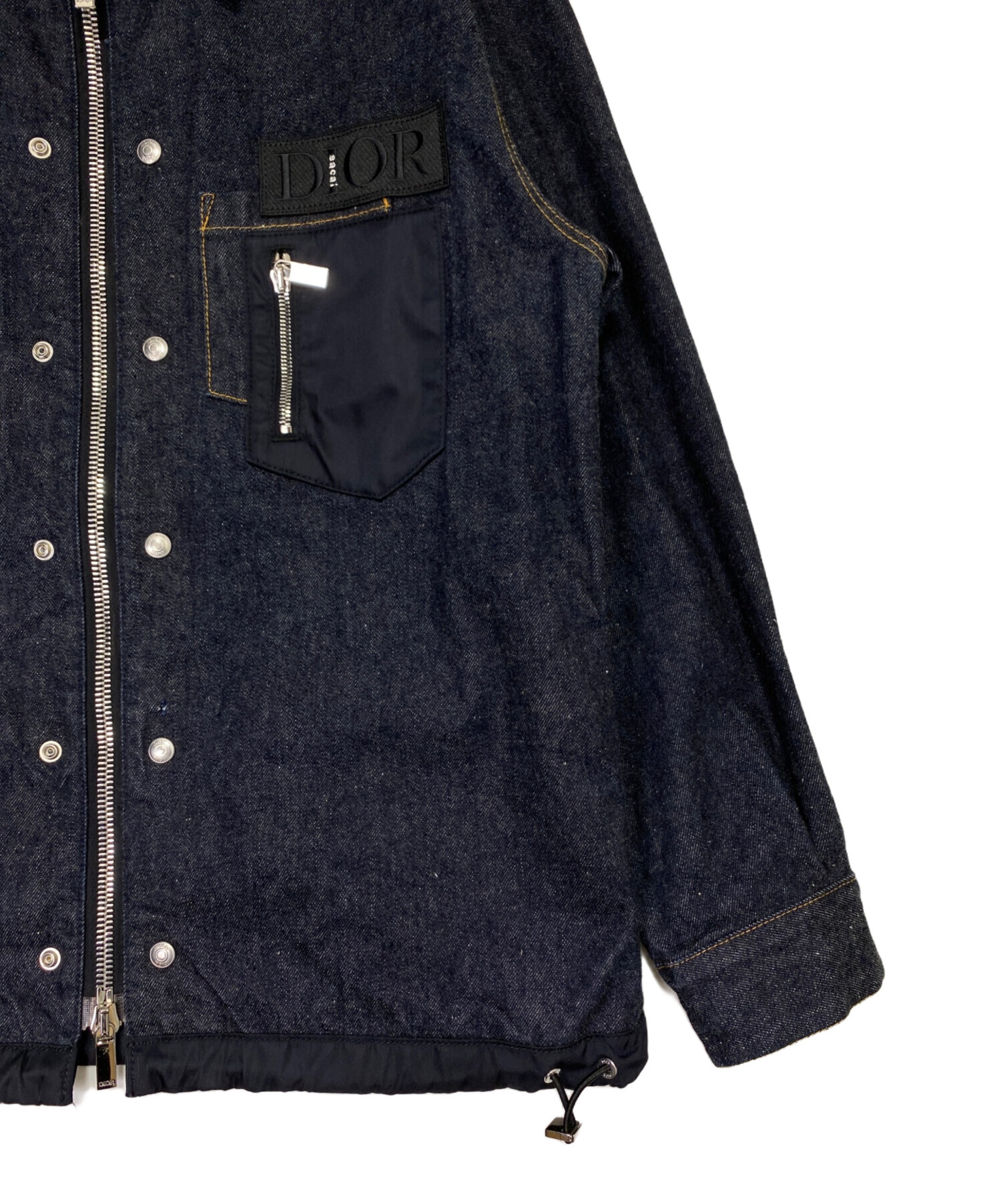 中古・古着通販】Dior (ディオール) sacai (サカイ) コットン デニム