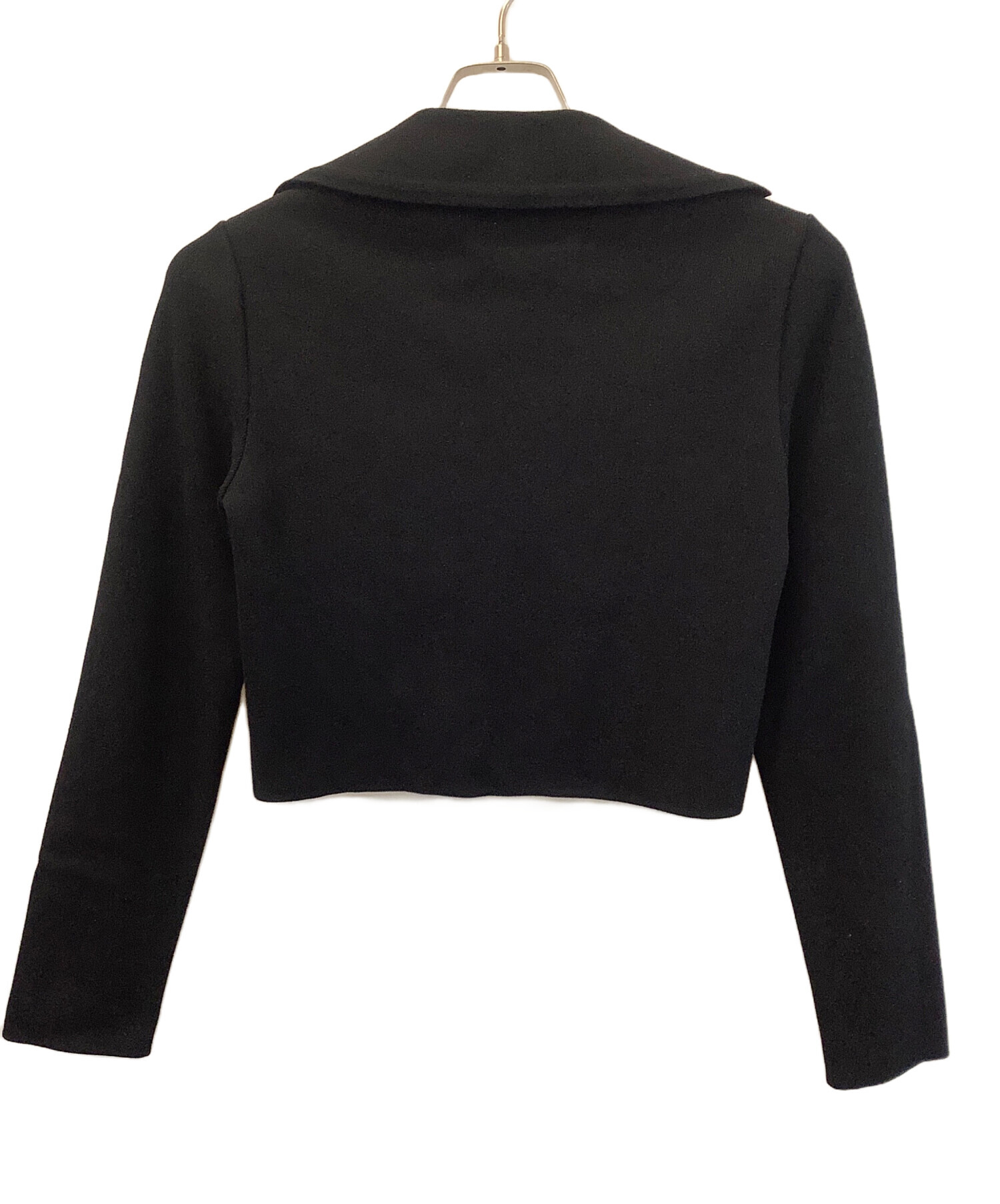 中古・古着通販】FOXEY (フォクシー) ジャケット ブラック サイズ:38