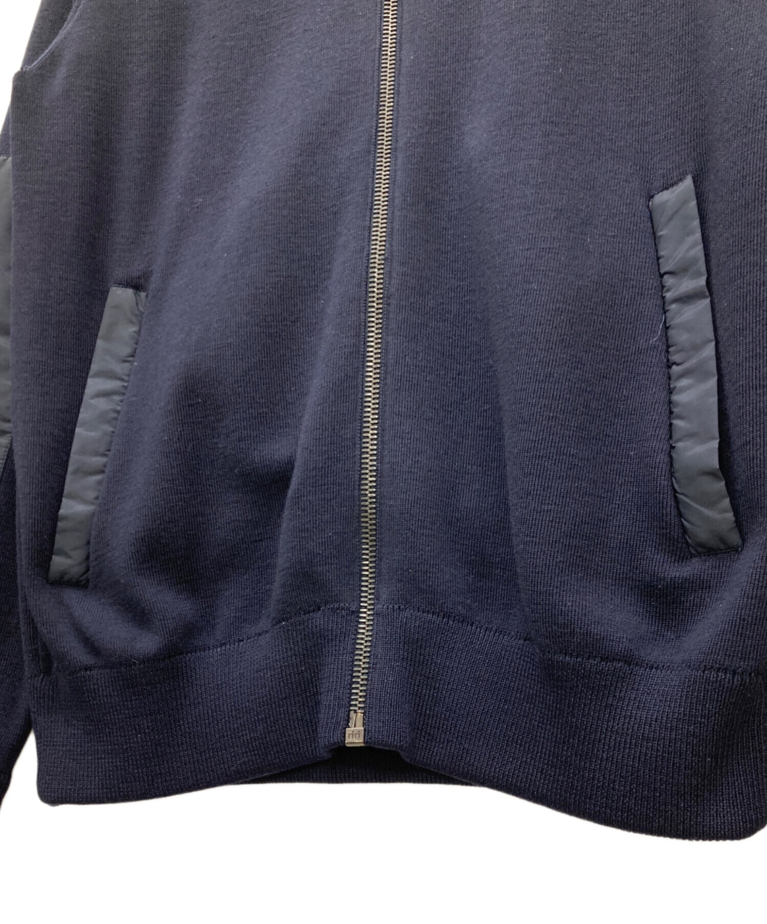 中古・古着通販】PRADA (プラダ) ニット切替ナイロンジャケット