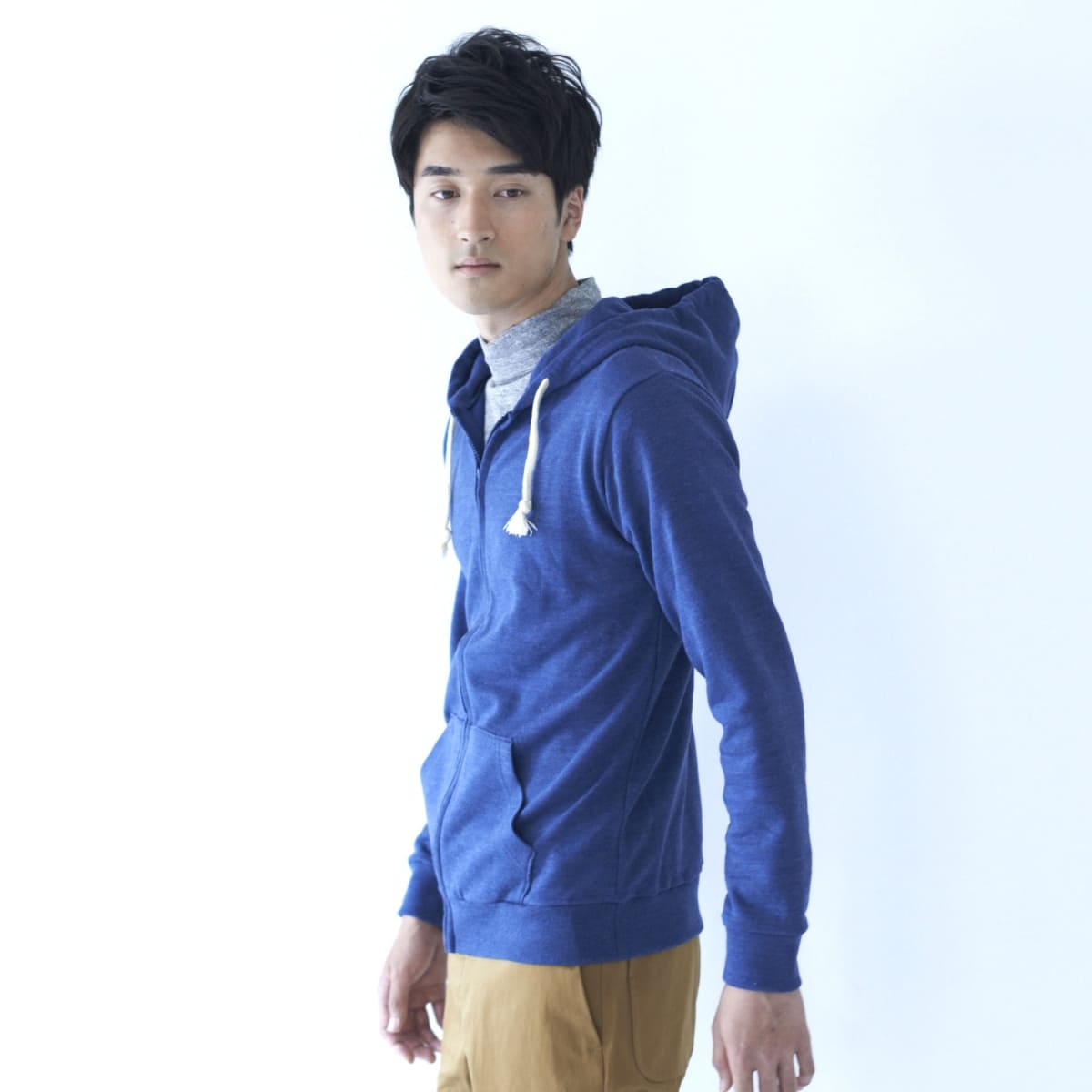 トライブレンドジップパーカー | メンズ | 1枚 | CR1107 | ミックス