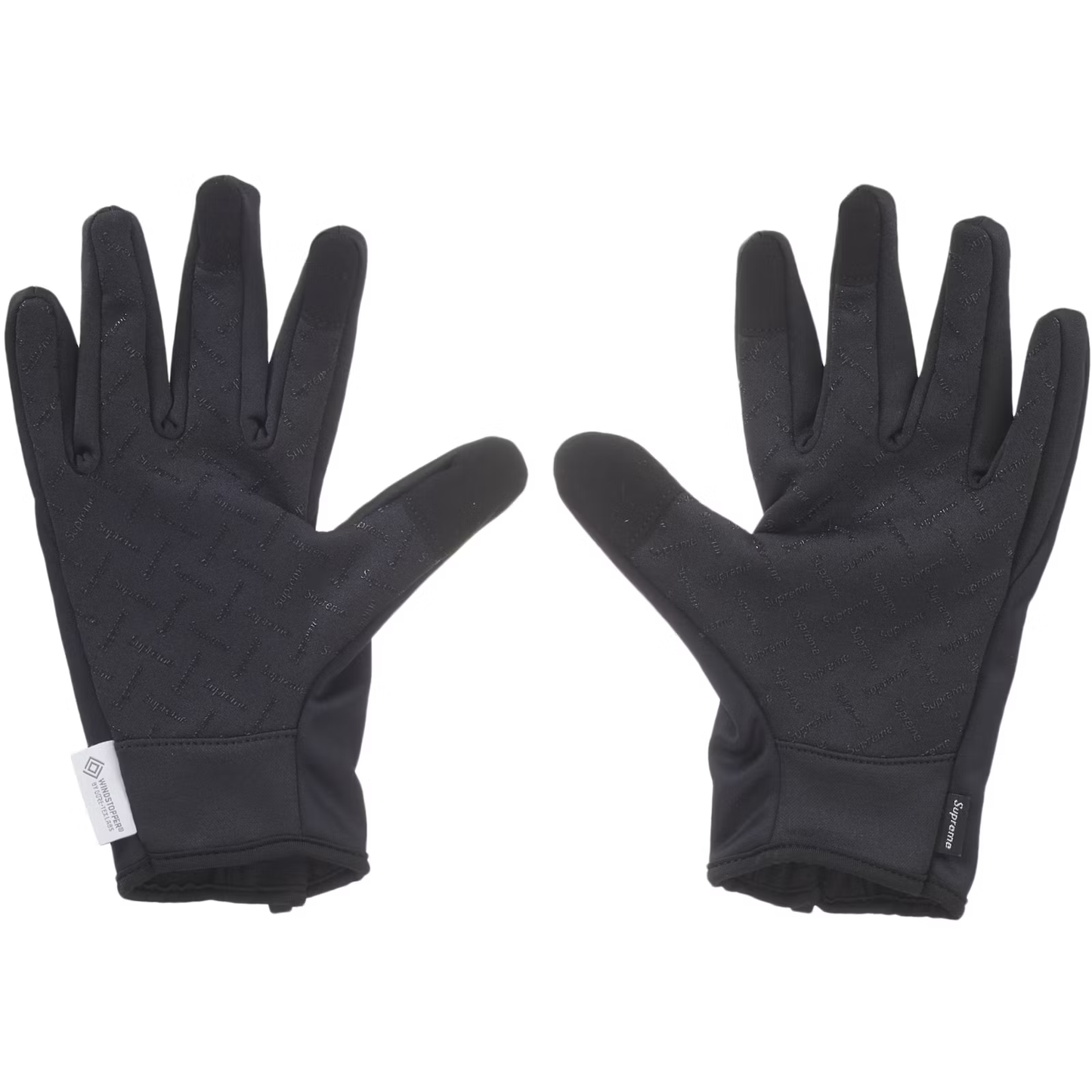 Supreme Windstopper Black Zip Gloves – WyCo Vintage Broadway