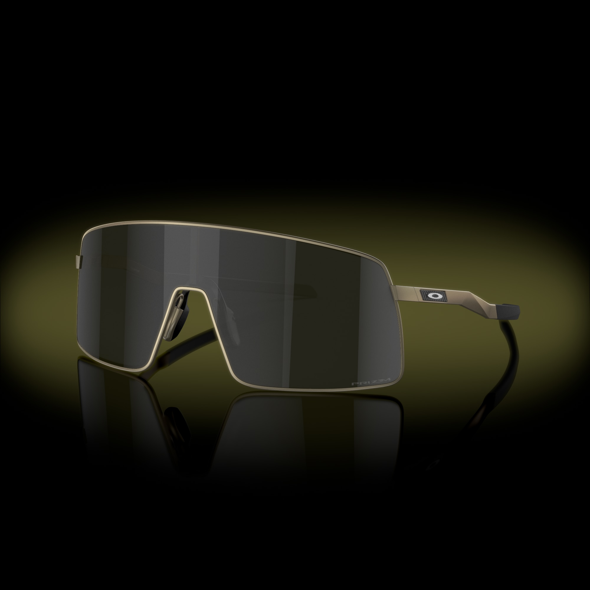 Sutro TI Prizm Sapphire Lenses, Satin Lead Frame Sunglasses