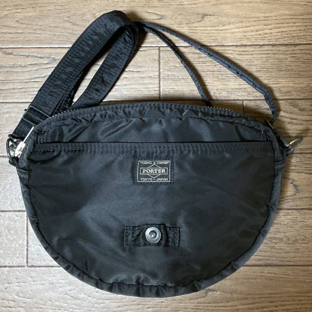 希少 廃盤モデル PORTER ポーター 吉田カバン タンカー ハーフムーン