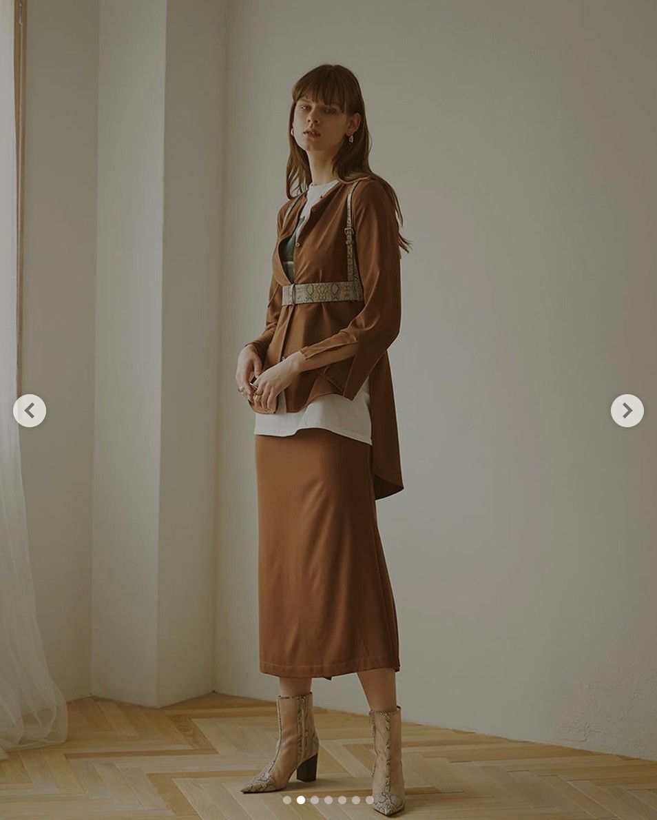 アメリビンテージ ameri vintage バックオープン セットアップ ドレス