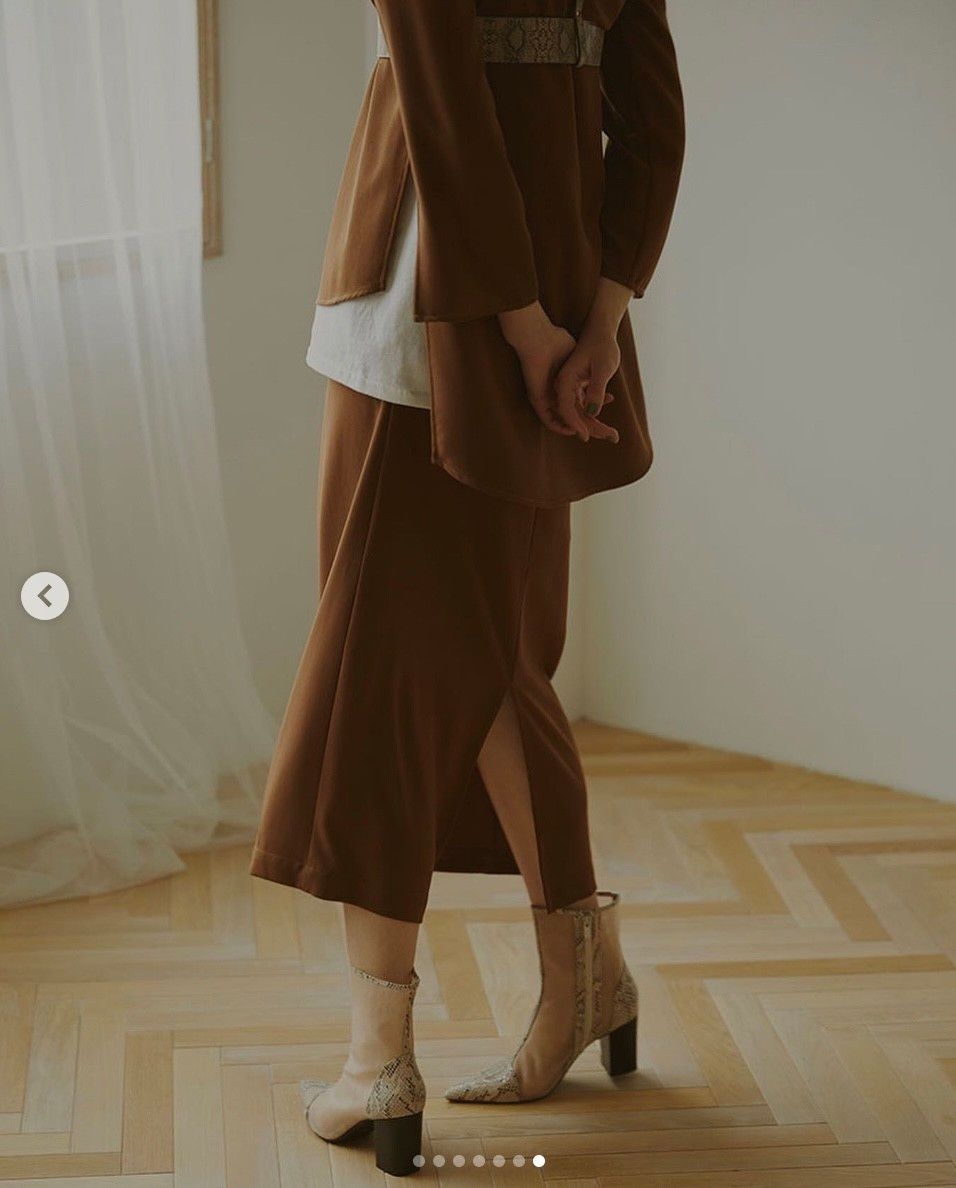 アメリビンテージ ameri vintage バックオープン セットアップ ドレス