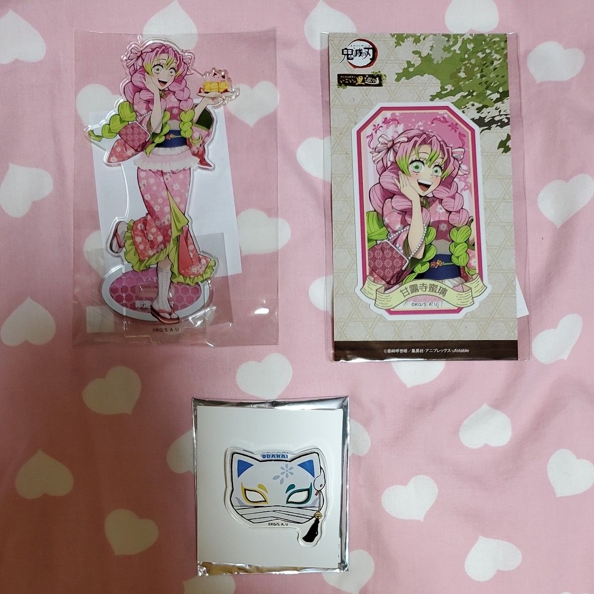 ナンジャタウン 鬼滅の刃 いこいの里巡り 甘露寺蜜璃 アクリルスタンド