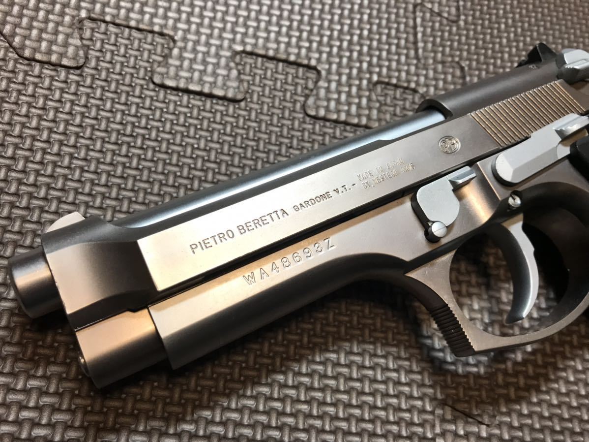 WA ウエスタンアームズ ベレッタ BERETTA M92FS INOX ガスブローバック