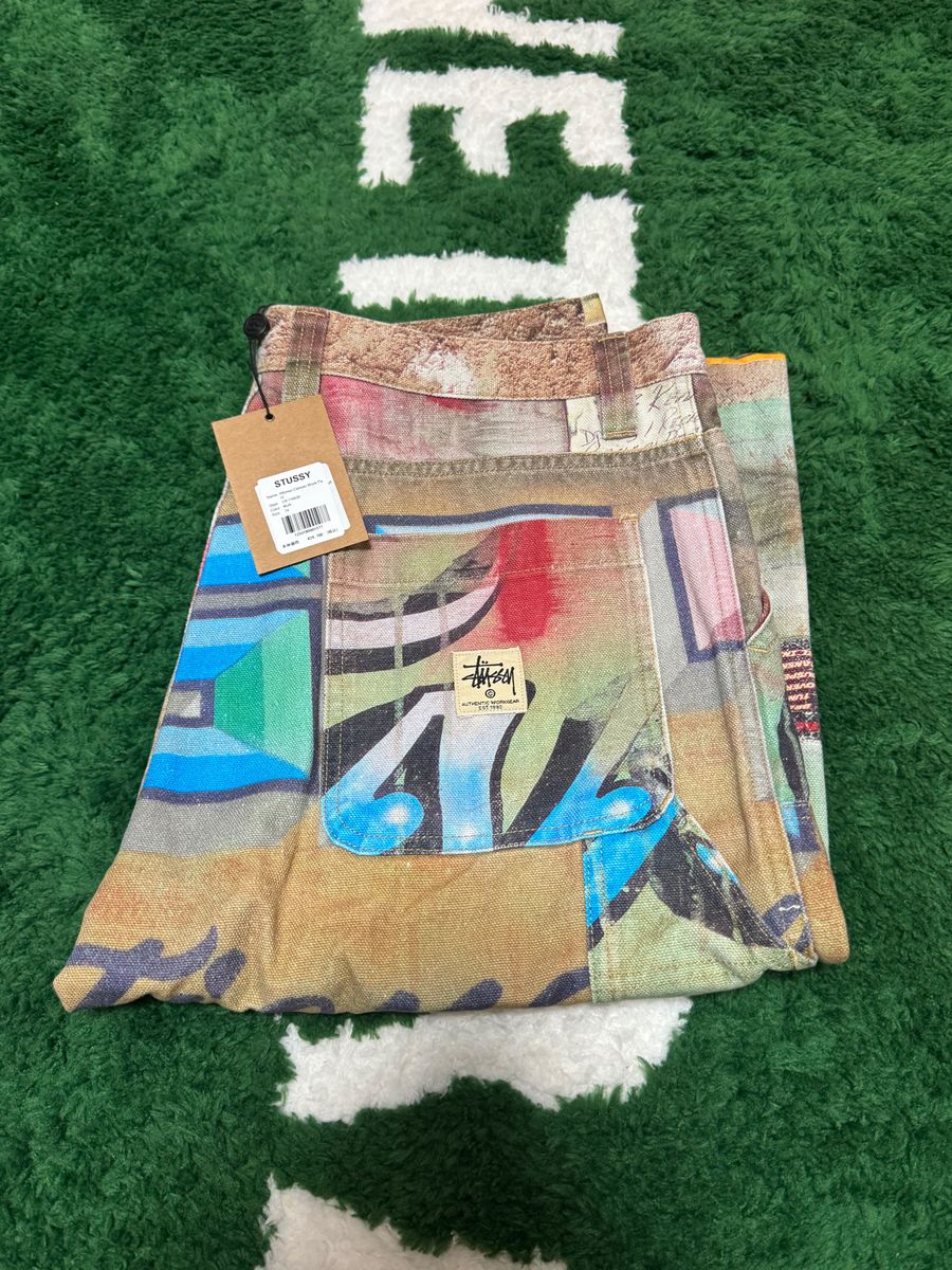 STUSSY WORK PANT ALFONSO CANVAS 34｜Yahoo!フリマ（旧PayPayフリマ）