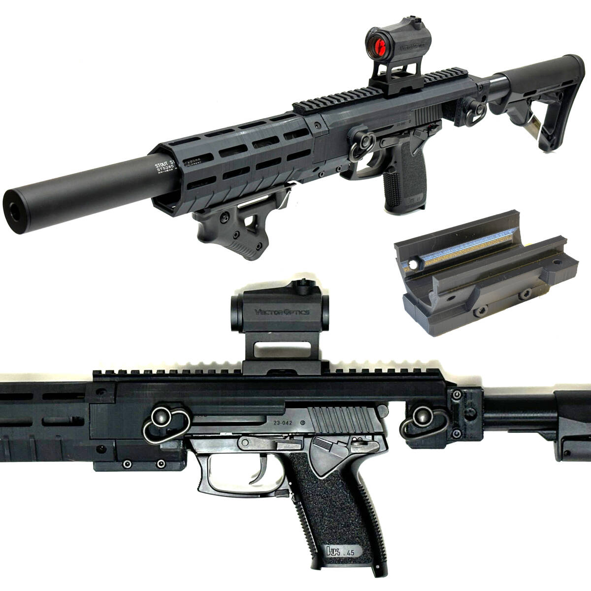 東京マルイ ハイキャパ 4 3/E] ユニバーサル カービン コンバージョン