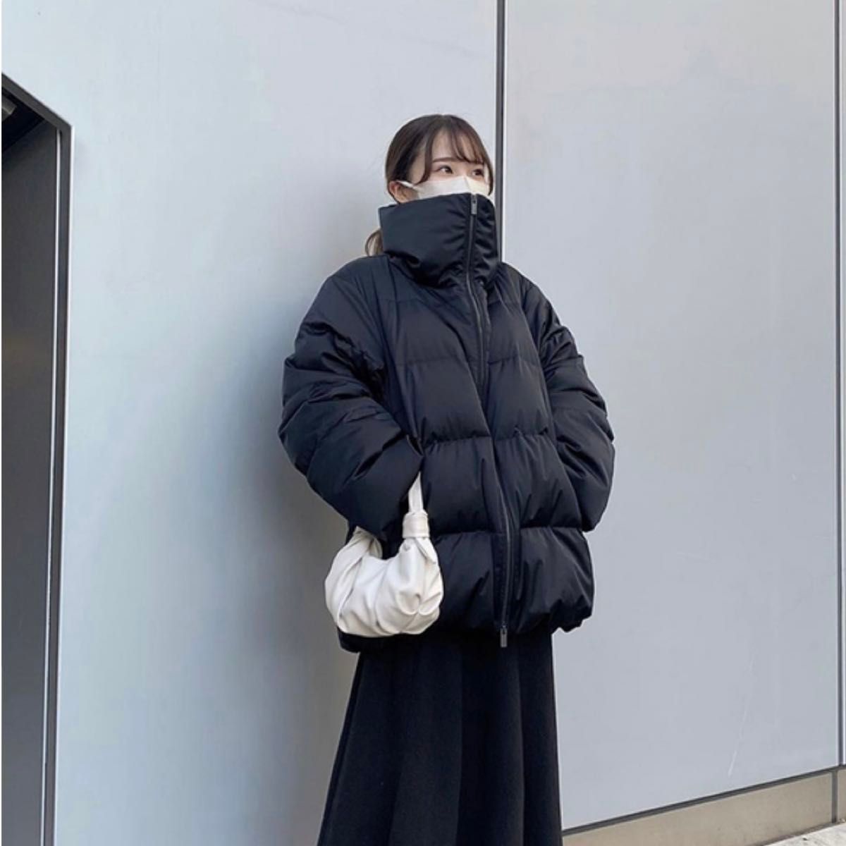 UNIQLO ユニクロ +J ダウンボリュームジャケット ネイビー XL アウター