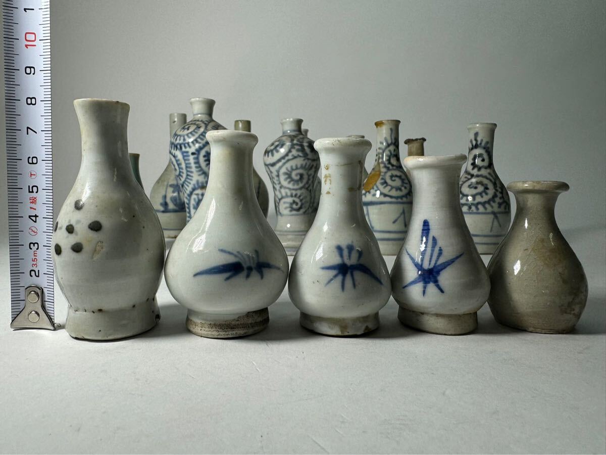 ☆※☆※古伊万里 染付 蛸唐草文 油壺☆※☆