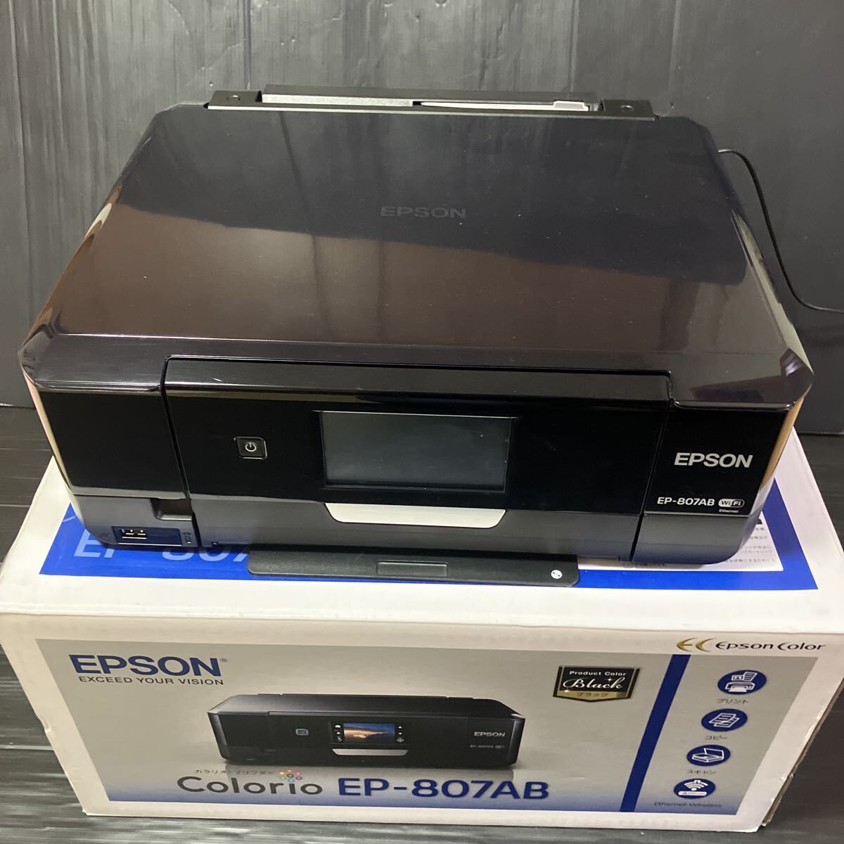 ジャンク品エプソン エプソン EPSON プリンター EP-807AB ジャンク