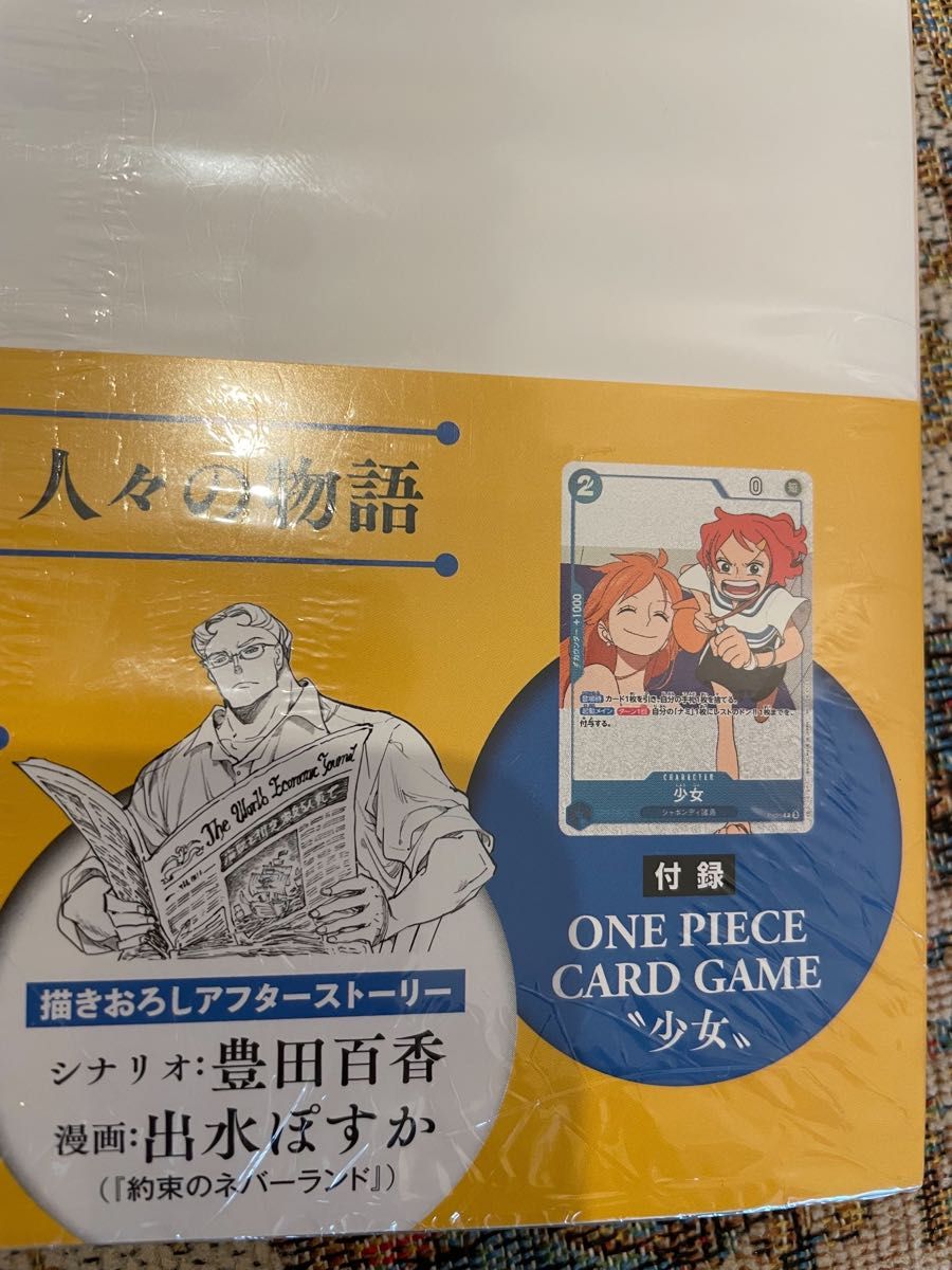 ONE PIECE ワンピースマガジン ファンレター プロモ ナミ 少女