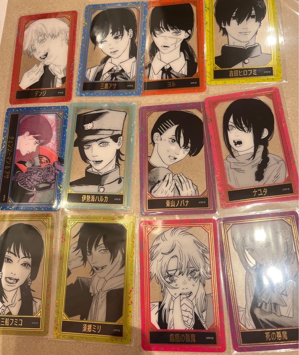チェンソーマン 箔押しクリアカードコレクション ジャンプショップ