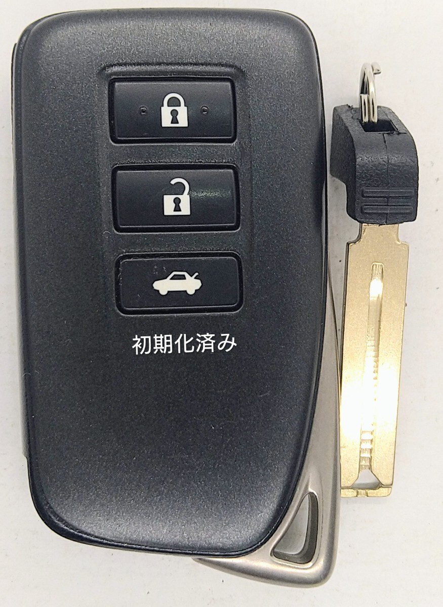 初期化済トヨタ レクサス純正スマートキー3ボタン基盤番号281451-2020