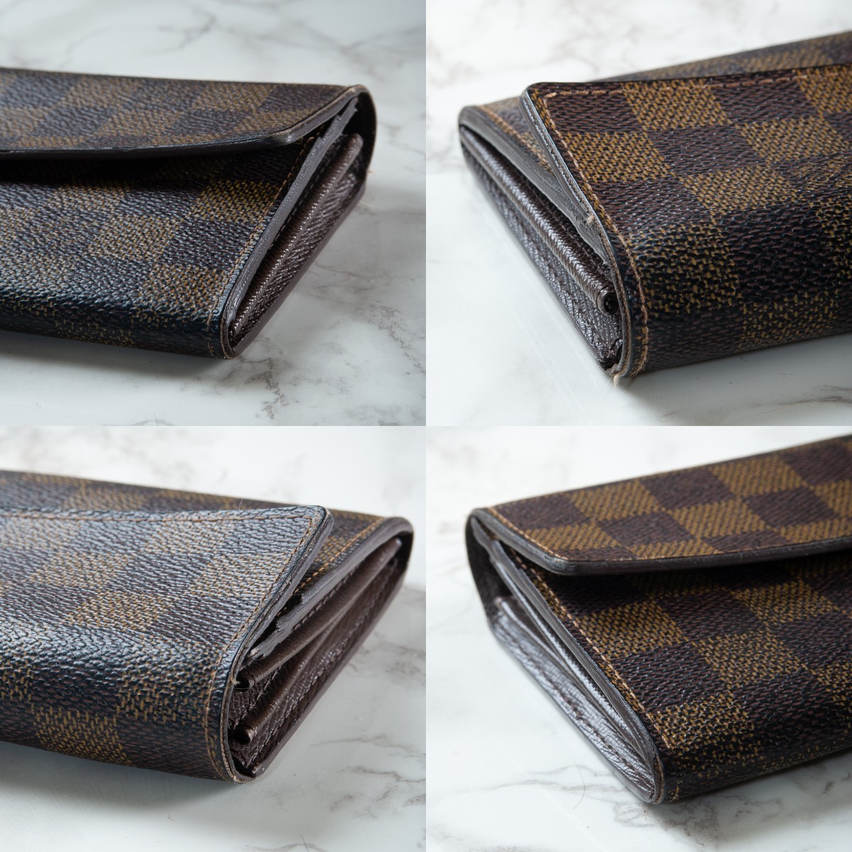 美品】Louis Vuitton(ルイヴィトン) ダミエ ポルトフォイユ サラ 長