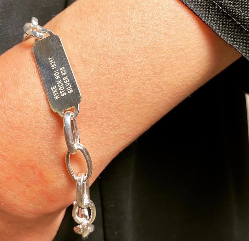 HYKE【ハイク】 CHAIN BRACELET のご紹介です。 | glamour online