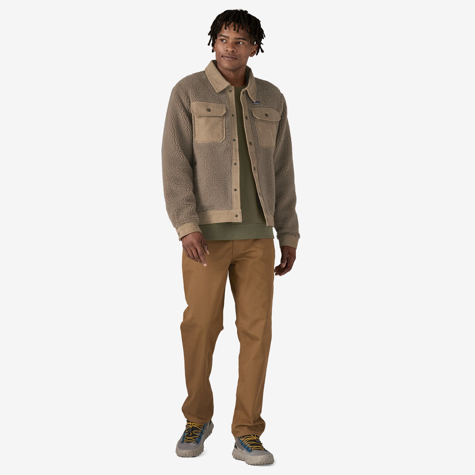 パタゴニア メンズ・レトロX・トラッカー・ジャケット (カラー Seabird