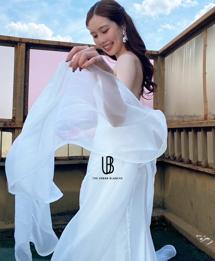 NEW】【THE URBAN BLANCHE ORIGINAL 】 2WAY ウェディングドレス