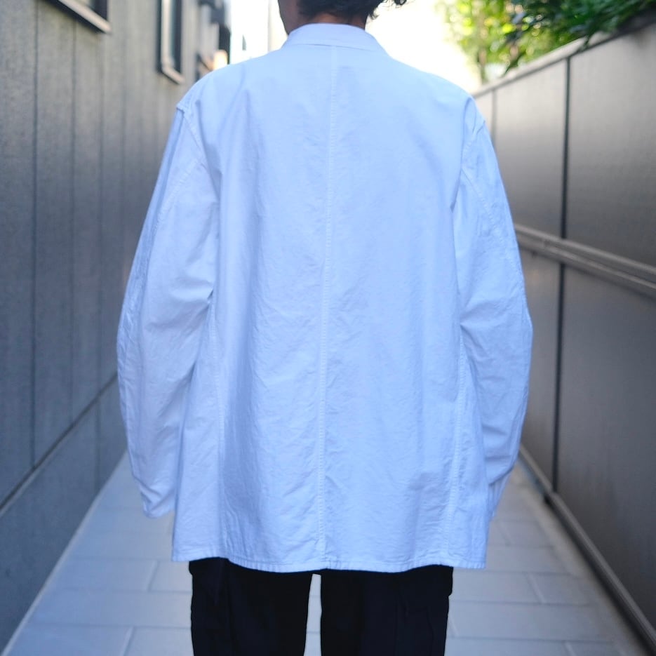 COMOLI(コモリ) / ホワイトジャケット-WHITE-(B01-01020) | Signs