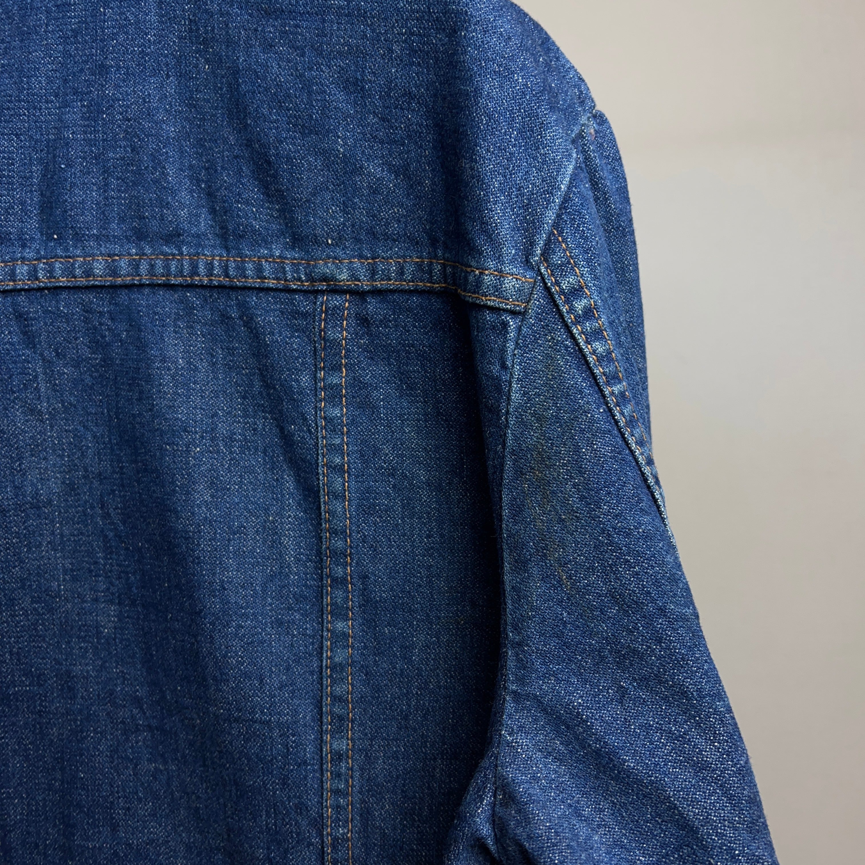 70's~80's Wrangler Denim Shirt Jacket JS140NV【0110A12】【送料無料