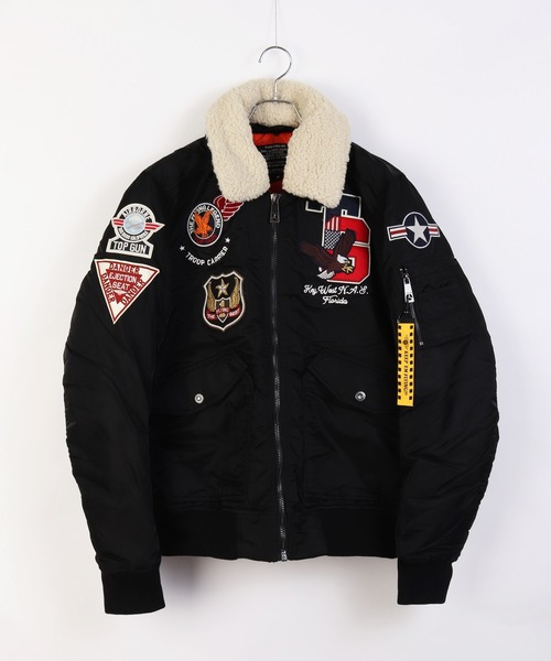 TOP GUN（トップガン）の「TOPGUN デコレーション B-15ジャケット