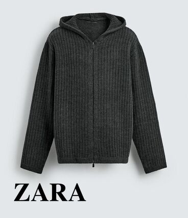 ジップ M ZARA(ザラ) パーカー・フーディ(メンズ) - ブランド通販のBUYMA