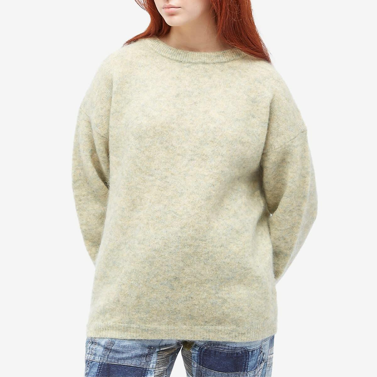 Acne Studios Women's Dramatic Mohair RMS Sweater in Pistachio