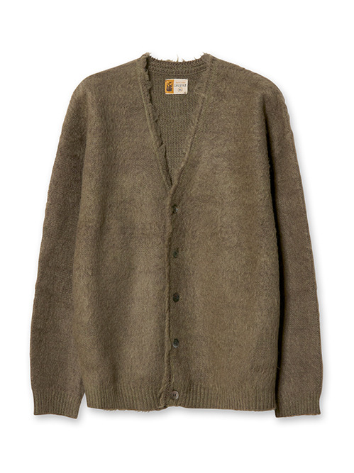 セント マイケル - ©️SAINT Mxxxxxx | MOHAIR CARDIGAN-Khaki-Lの通販