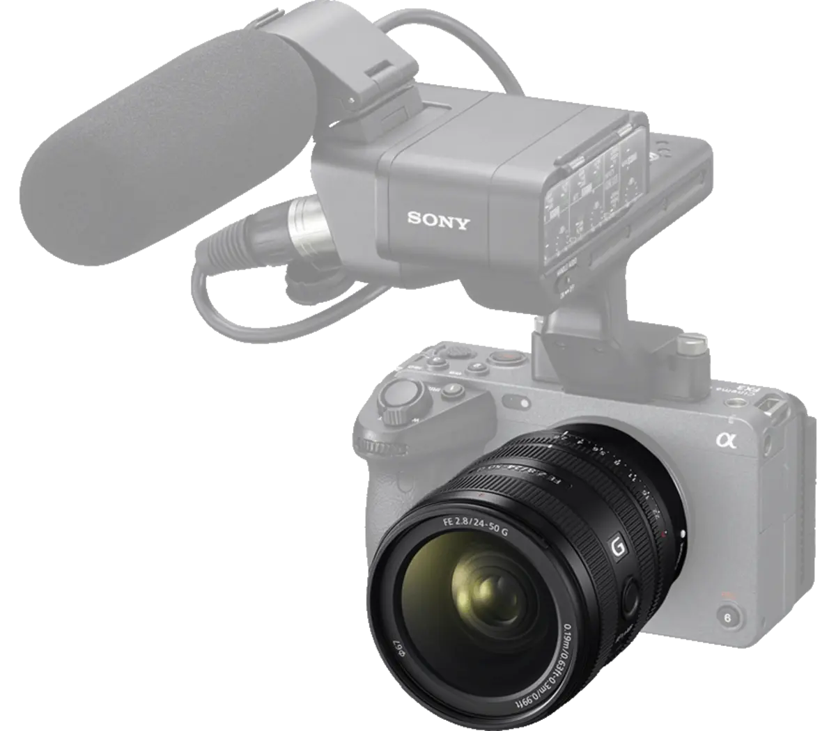 Sony FE 24-50mm F2.8 G Compact, lightweight standard zoom lens