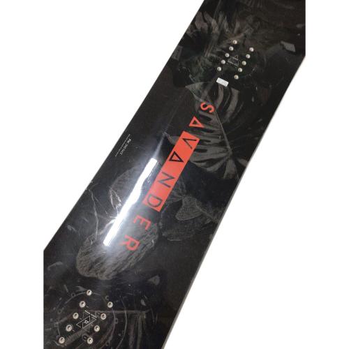 savander (サバンダー) スノーボード 157cm ブラック 2x4 キャンバー