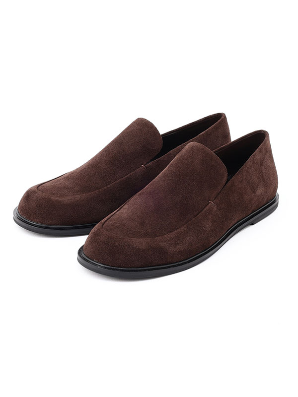 スウェードフラットローファー(36 BEIGE): シューズ │ ETRE TOKYO