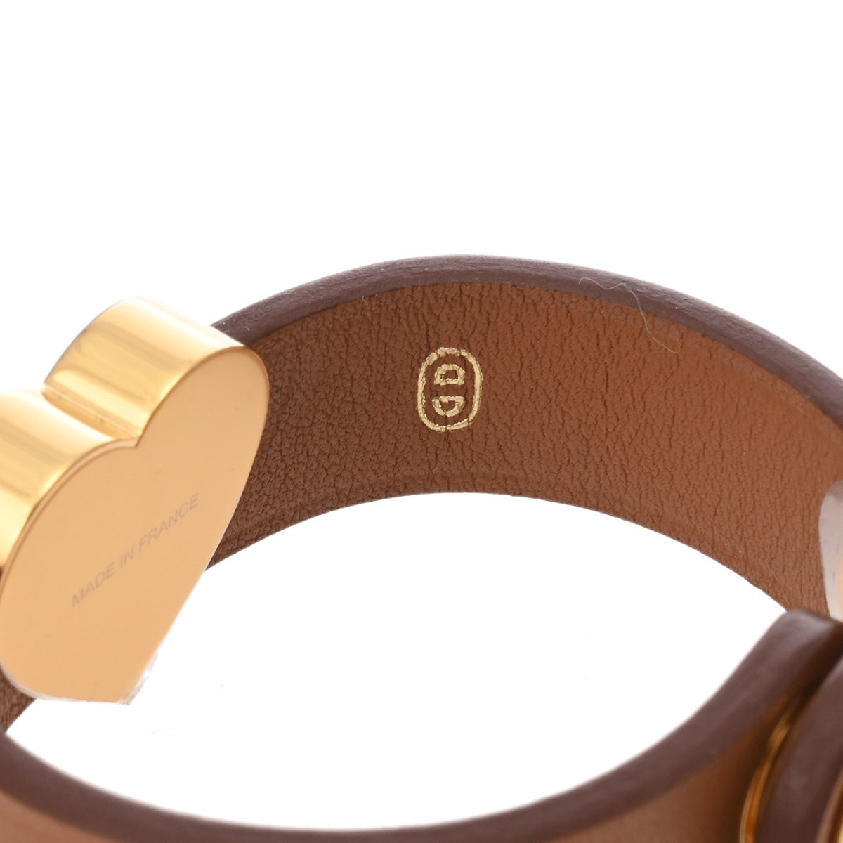 エルメス グローブホルダー ハートモチーフ ゴールド/ゴールド金具