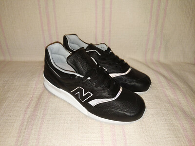 New Balance M997BSO 997 Made in the USA BLACK BISON White Leather