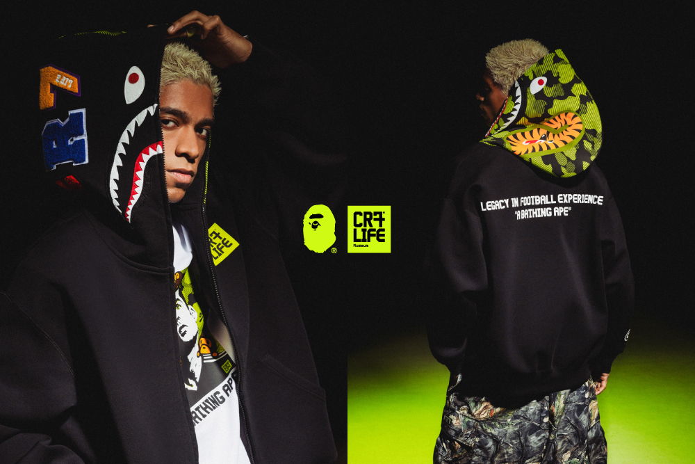 CR7®︎ LIFE × BAPE®「Drop 3」ロナウドのレガシーを称える