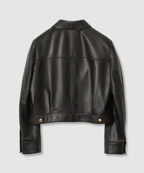 セール】 ラムレザーステンカラー ジャケット （レザーブルゾン