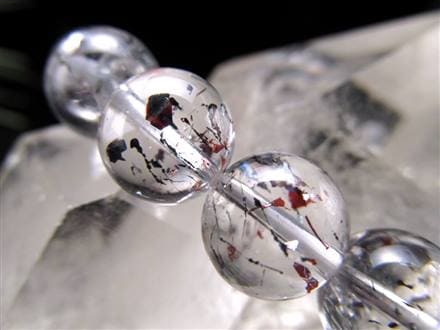 ◇限定2本!!◇煌めくインクルージョンが際立つ超透明水晶◇スーパー