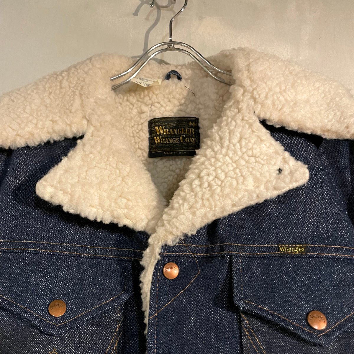 70s WRANGLER WRANGE COAT DEAD STOCK ランチコート USA製