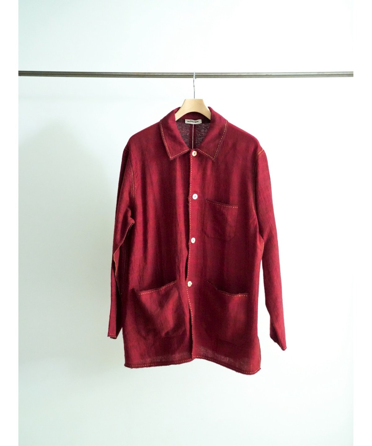 MAATEE&SONS GUPTA WOOL W FACE COVERALL | Muste