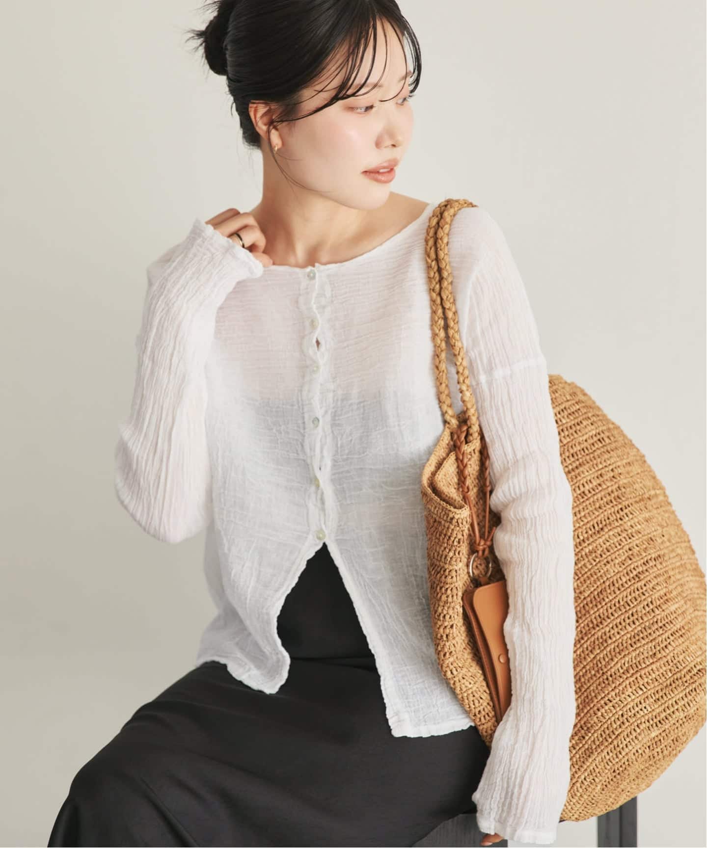 予約》LES ATELIERS FRANCAIS DE CONFECTION 別注 OPEN BTN 2WAY