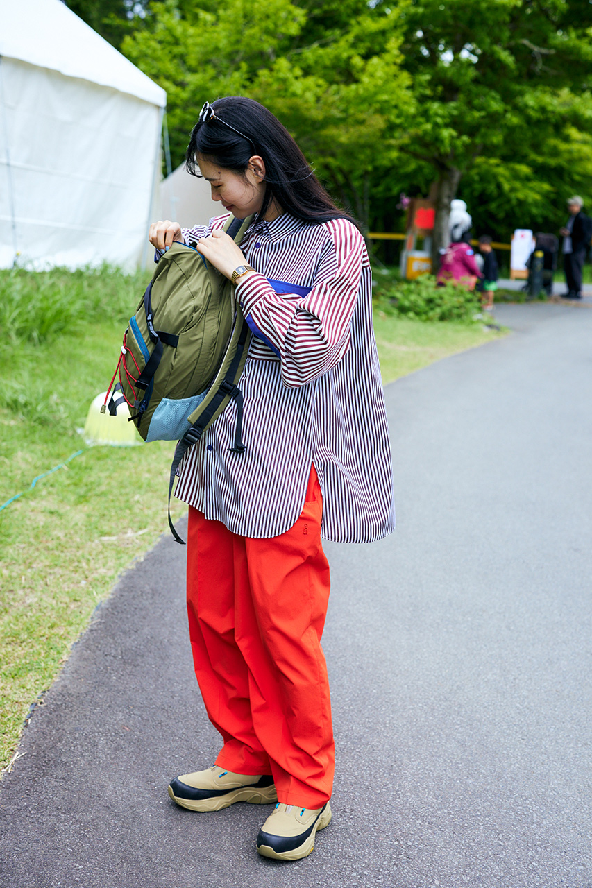 nagonstans/ナゴンスタンス｜一枚でサマになる「ストライプミックス