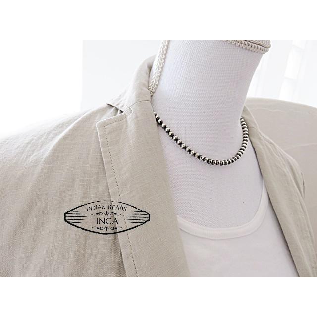 インディアンジュエリー ネックレス ナバホパール ハンドメイド