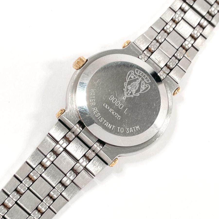 GUCCI（グッチ） 腕時計 9000L ステンレススチール/GP シルバー